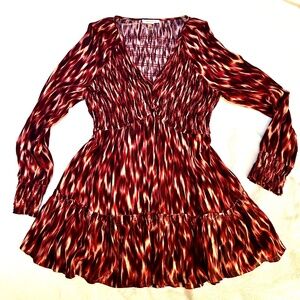 Beachlunch lounge V-Neck Tunic Top / Mini Dress